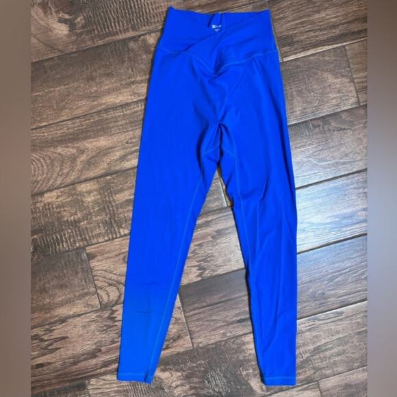 Buffbunny Collection Pants - Buffbunny Collection Electric Blue Leggings Small